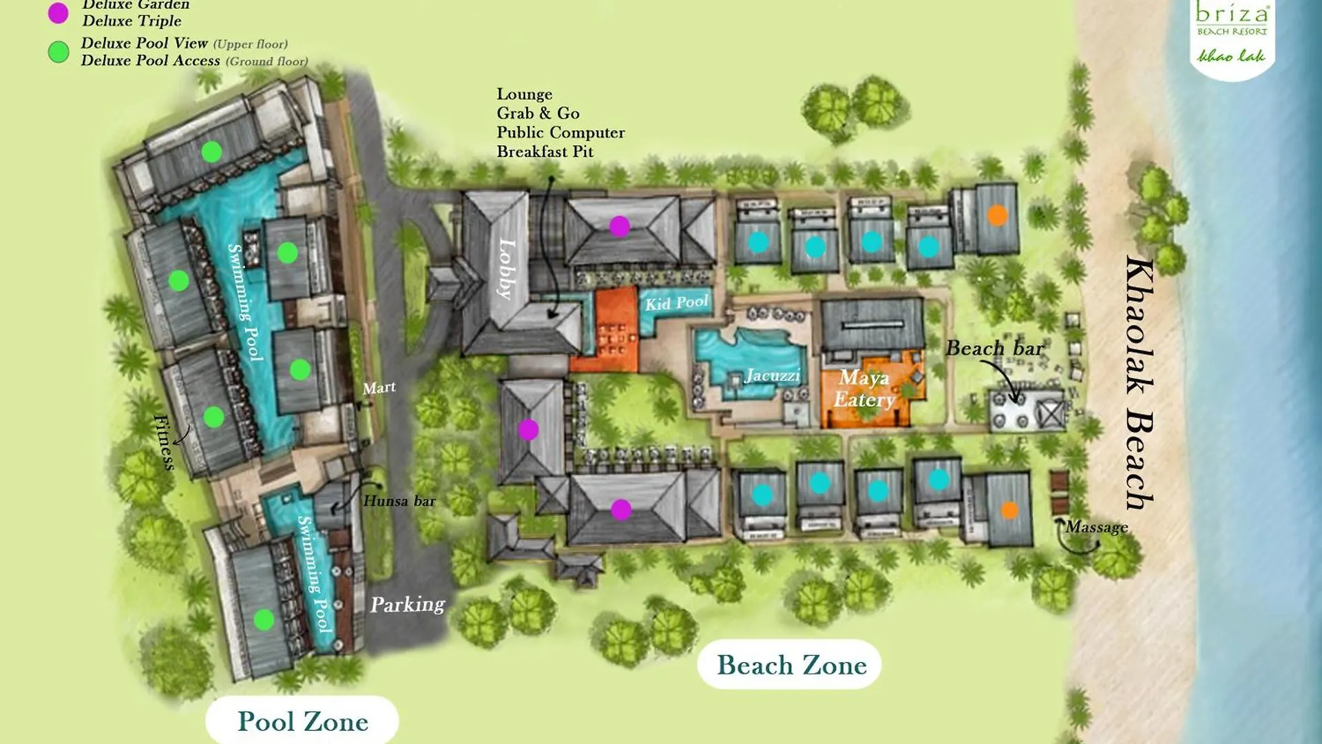 **** Resort The Briza Beach Resort, Khao Lak Sha Extra Plus Thailand